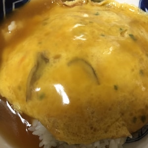 フライパン1つで！カニカマの天津飯